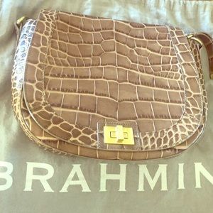 Brahmin saddle bag